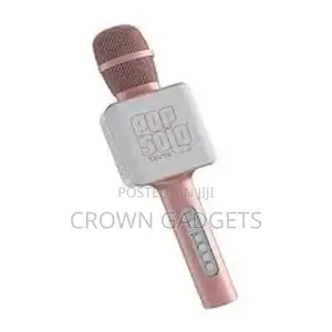 Wireless Bluetooth Karaoke Microphone With Built-in Speaker