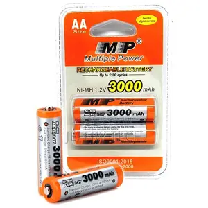Multiple Power AA 1.2V 3000mah Multiple Power Rechargeable B
