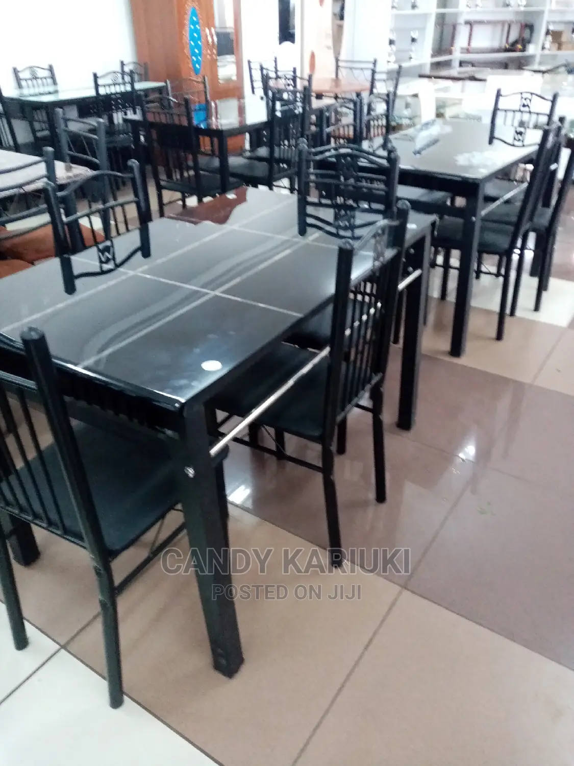 Modern 4 Seater Dining Table Set