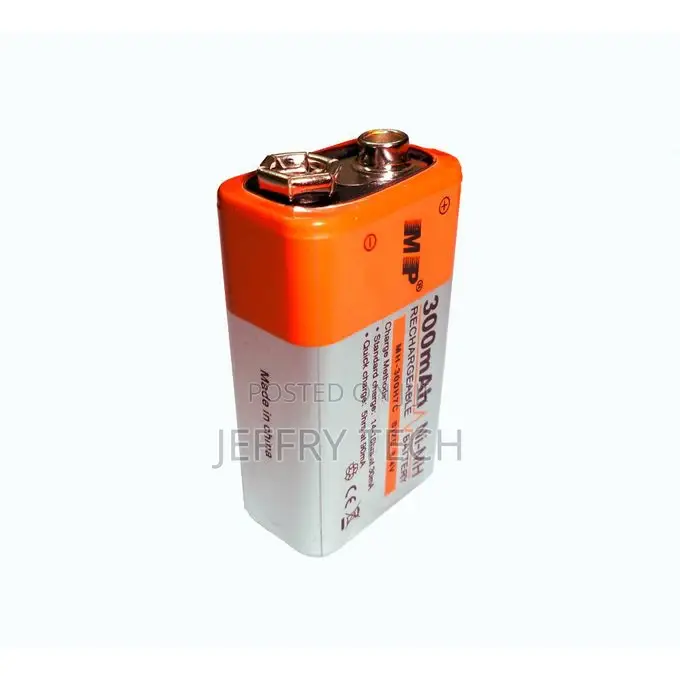 Multiple Power 9V 300mah Multiple Power Rechargeable Battery