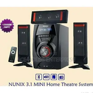12000 Watts 2.1 Nunix A22 Mini Home Theater System