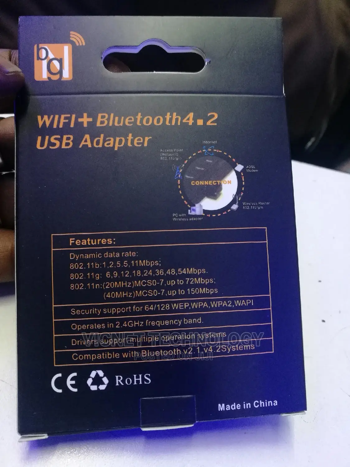 Wifi and Bluetooth Dongle