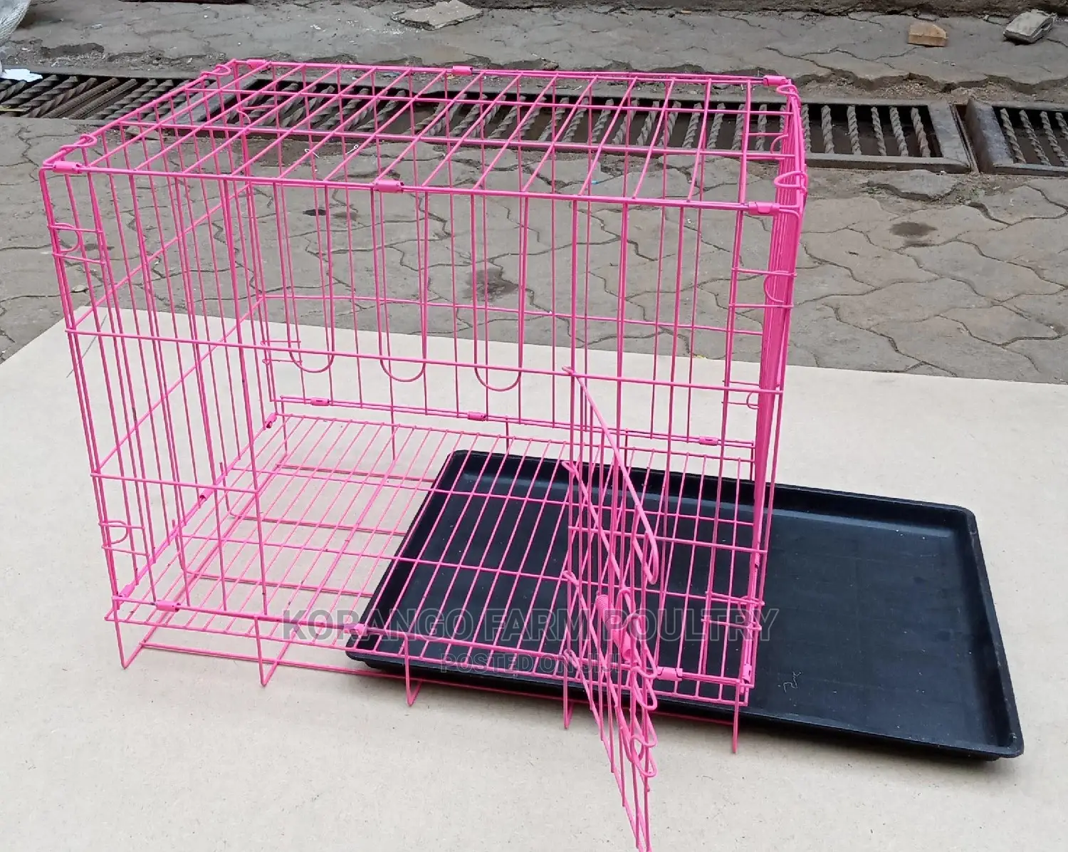 Single Dog Cage.