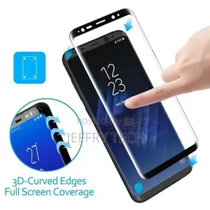 3D Curved Edge Tempered Glass for Samsung Galaxy S8 Full Cov