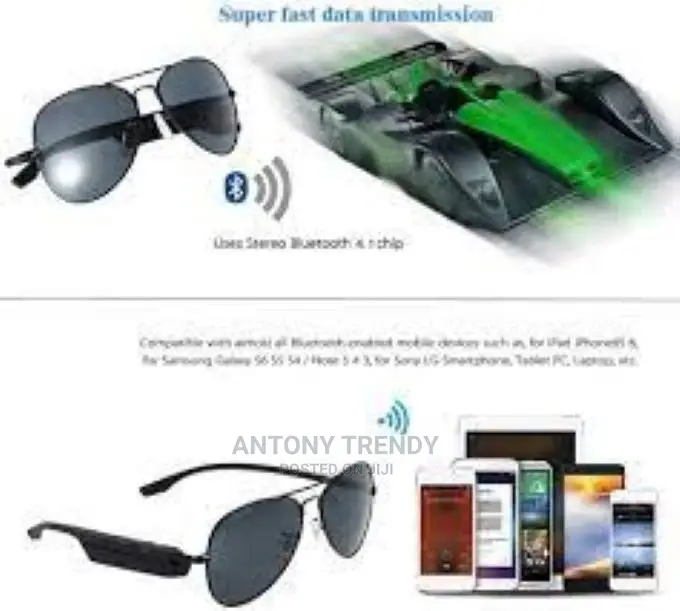 Advance Technologygeneric K3-A Bluetooth Smart Sunglasses