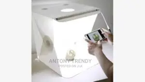 Ready Stock 30 X 30 X 30cm 4 Color 2LED Medium Portable Fold