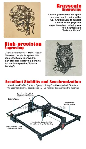 Laser Engraver 40watts ORTUR