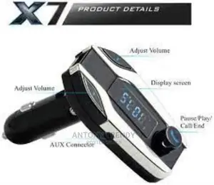 Integrates Perfectlyx7 Bluetooth Car Kit MP3 Player Wireles