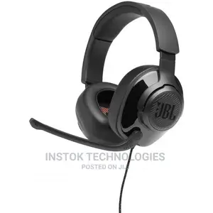 Jbl Quantum 200 - Wired Over-Ear Gaming Headphones - Black