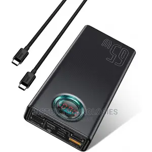 Baseus 30000mah USB C Pd 3.0 Fast Charging 65W Laptop Power