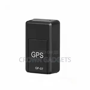 Black Wireless GF-07 Safetynet Mini GPS Tracker