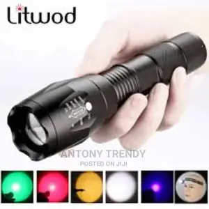 Spac New Rechargeable Tactical T6 Led Flashlight