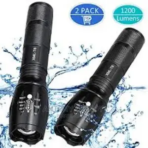 1 Pack Ezlife 12.5W Flashlight Torch CREE XM-L T6