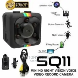 Super Mini Fullhd Security Camera With Motion Detection Sq11