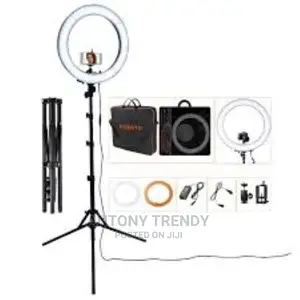 RL-18, Selfie Ring Light and Photographic Lamp With 3 Mobile