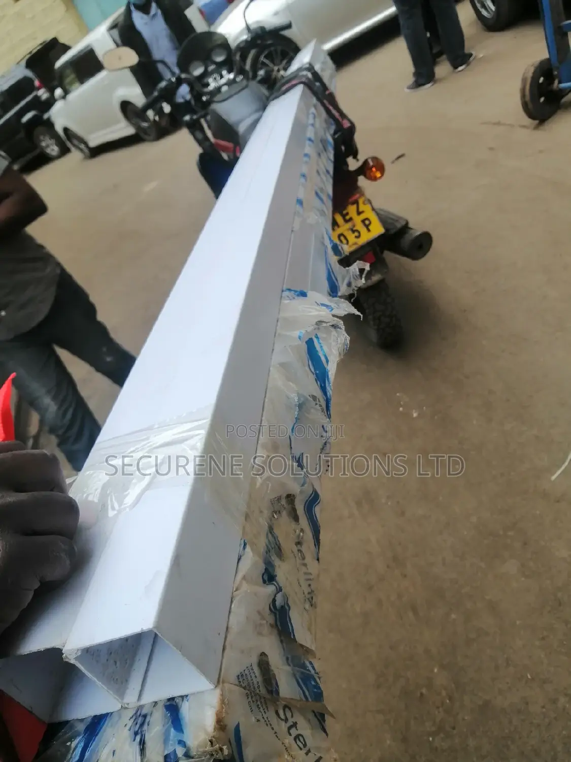 PVC Trunking 2by2/50mm by 50mm 3metre.