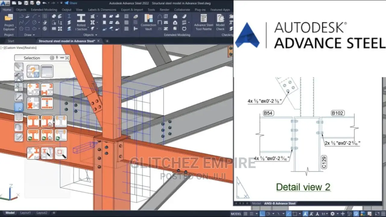 Autodesk Advance Steel 2022