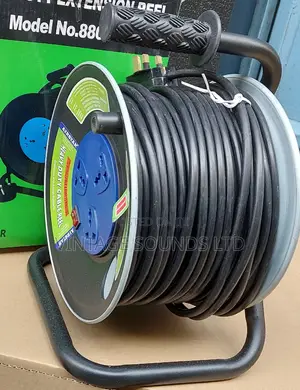 50meters 2.5 Heavy Duty Power Extension Cable Cord Reel