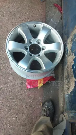 Prado Original Rims 17 Inch Silver