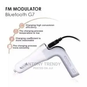 G7 Wireless Bluetooth Handsfree Car Kit With USB Port Charge