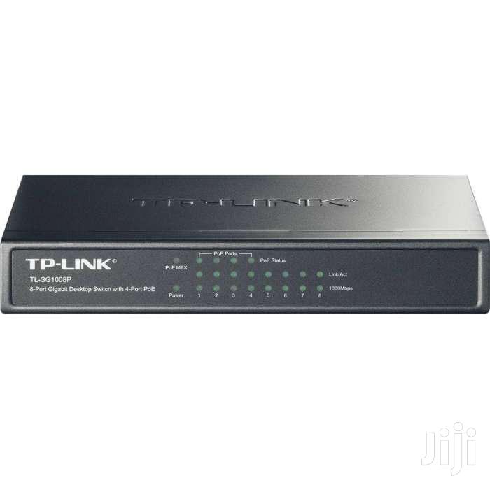 Tp Link 8 Port Poe Switch Tl-sg1008pe