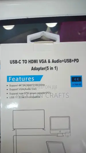 Usb-C to HDMI VGA Usb+Pd