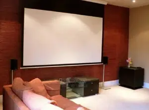 Electric Projector Screen 240 X 240CM Motorised