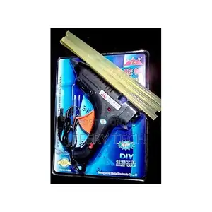 Big Hot Melt Glue Gun 4 Sticks - Big Size