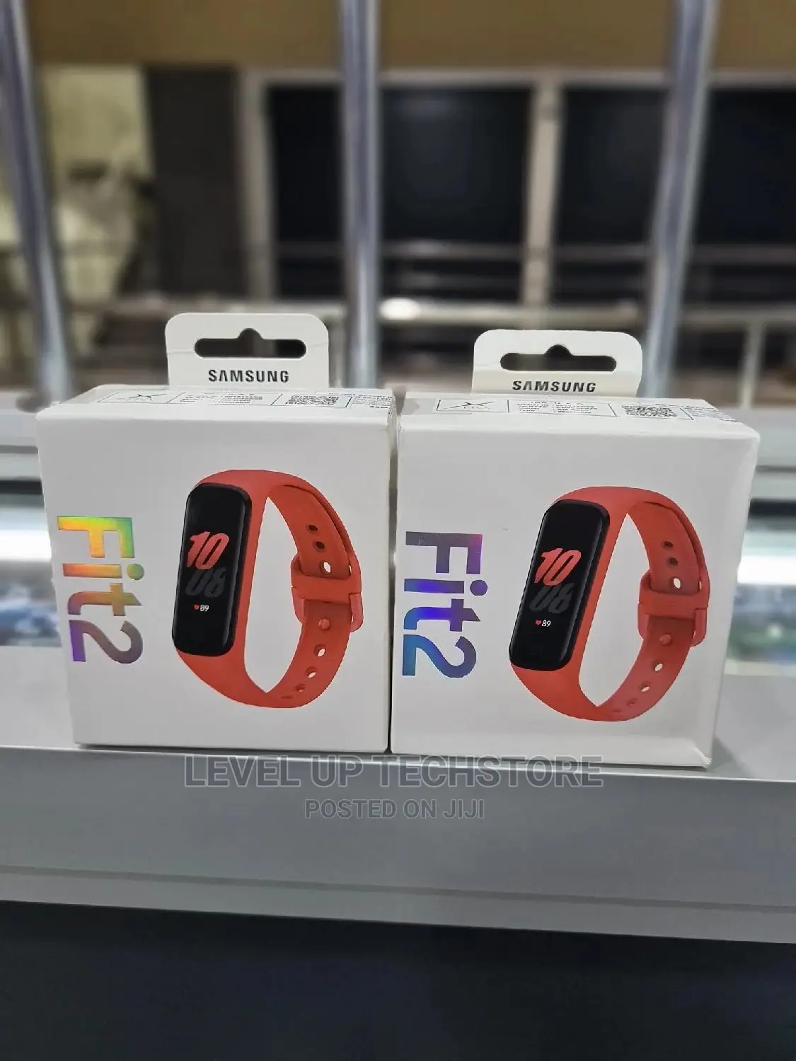 Samsung Galaxy Fit 2 Smart Watch Activity Tracker - Red
