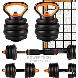 10 Kg , Kettle Bell, Dumbbells , Weight Bar-4in 1