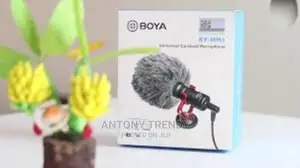 Boya by-Mm1+ by-Mm1 Plus Shotgun Microphone for DSLR Camera
