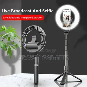 Selfie Ring Light Phone Holder Selfie Stick Tripod