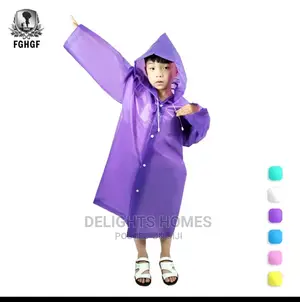 Kids Unisex Rain Coats -