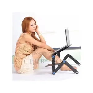 100% New Adjustable Vented Laptop Table Laptop Computer Desk