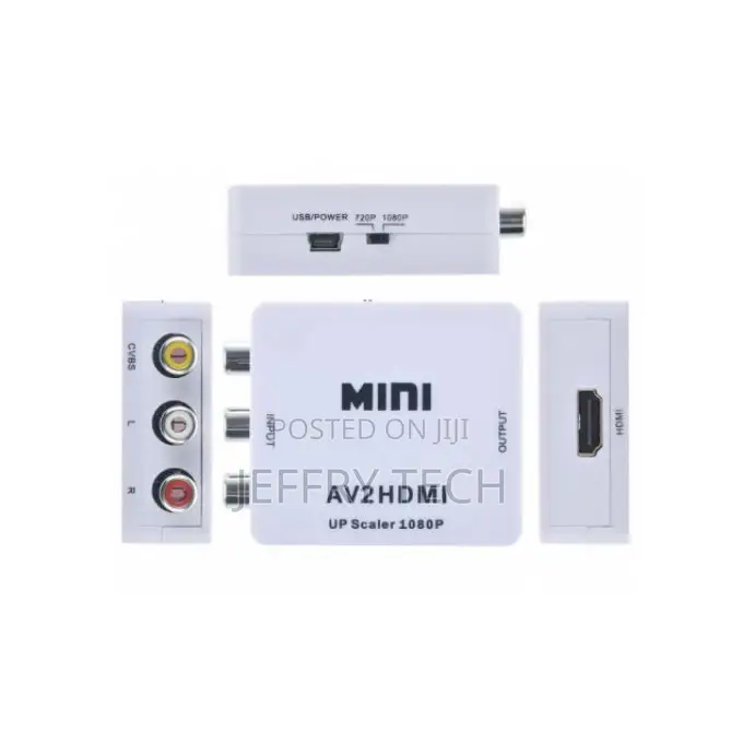 Audio Splitter Digital AV RCA to HDMI Converter