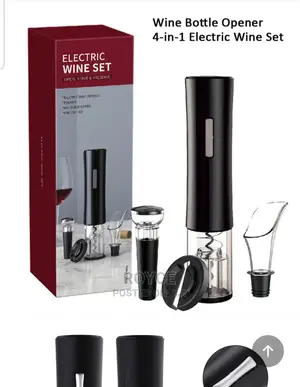 4 In 1 Electric Wine Bottle Opener Set