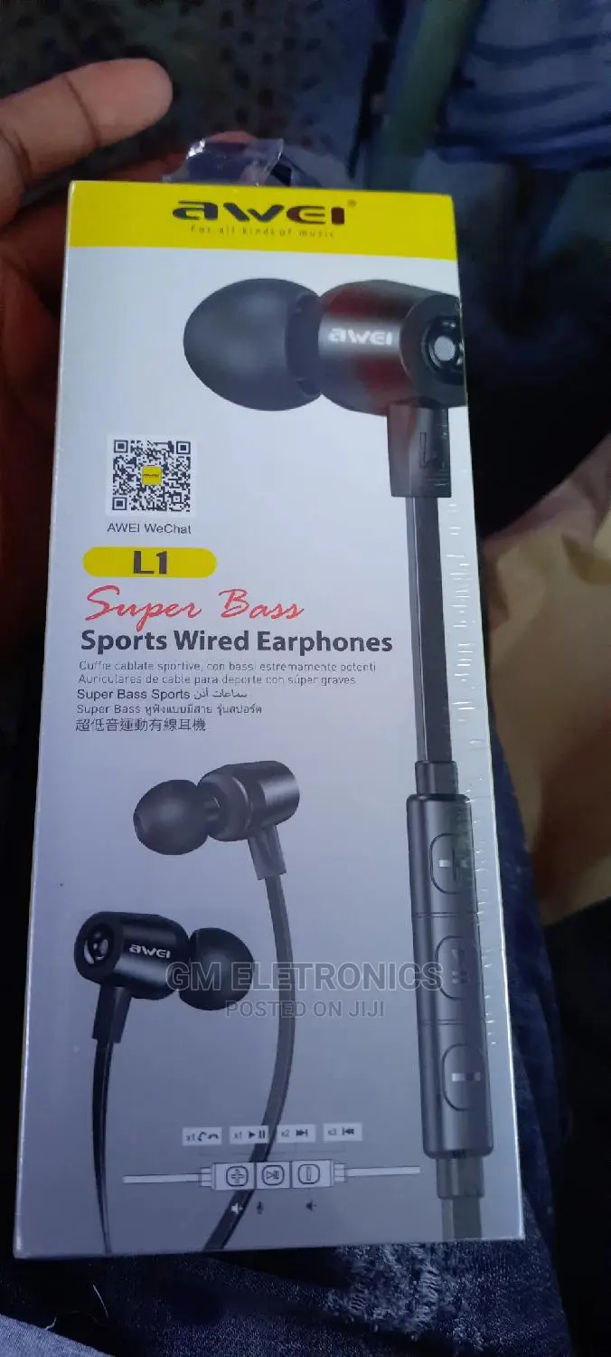 Awei Wired Earphones.
