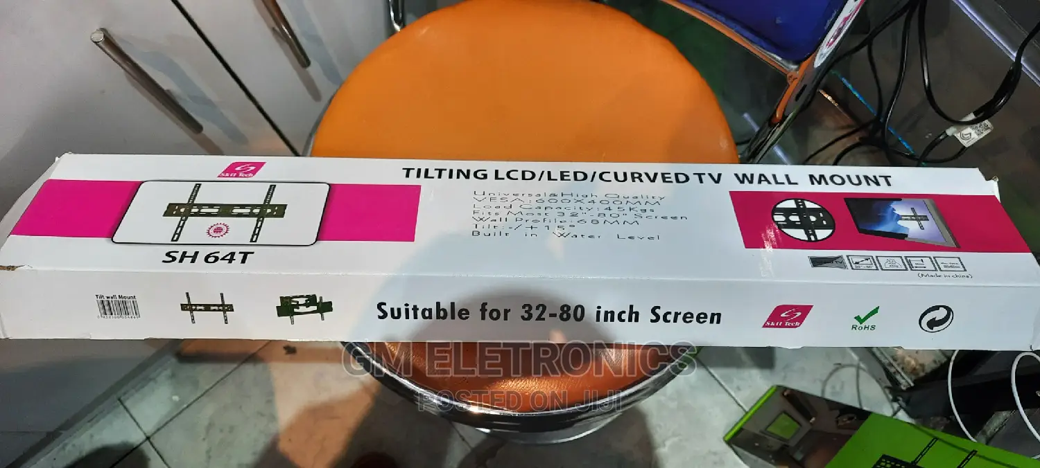 32"-80" Tilting Wall Mount.