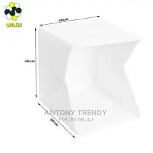 40 Portable Folding LED Light Box Green Material With Backd