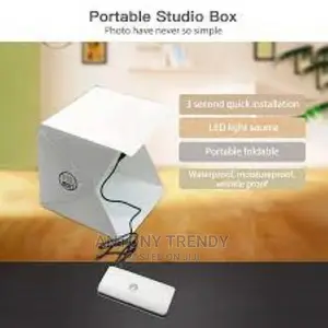 Portable Folding Mini 3 Modes Dimmable LED Ring Light Box 20