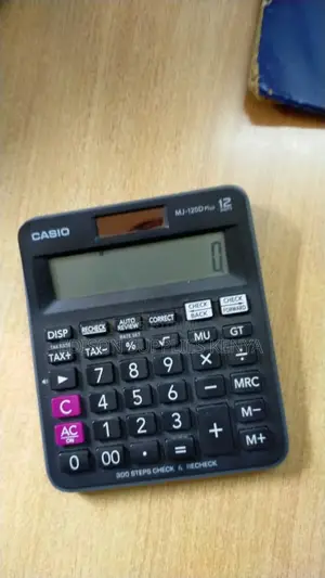 Casio Mj-120d Plus Desktop Calculator Mj 120d Plus Original