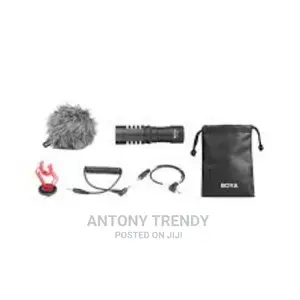 On-Camera Microphone, Boya Mm1 Universal Cardioid Mic for Ip