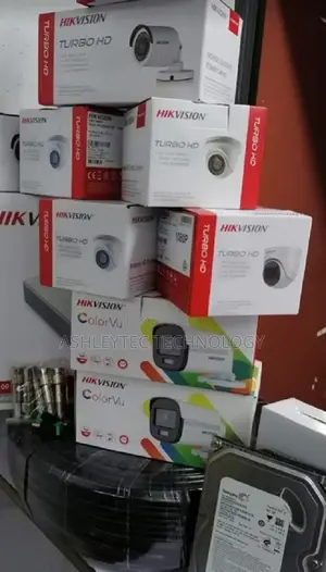 Four CCTV Complete Camera Hik Vision 720P
