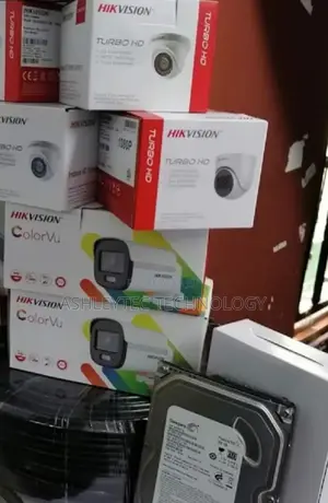 Four CCTV Complete Camera Hik Vision 720