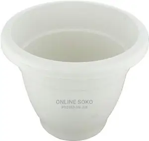 Plastic Flower Pots - Garden Planters (14 Inch)
