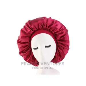 Wide Band Satin Cap