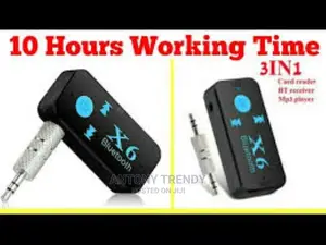 Mini Wireless X6 Bluetooth Adapter for Car Aux Audio Receive