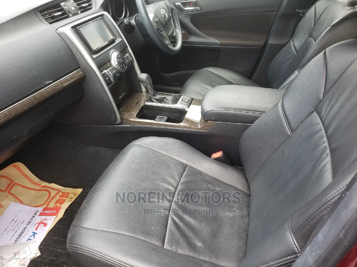 Toyota Mark X 2014 Red