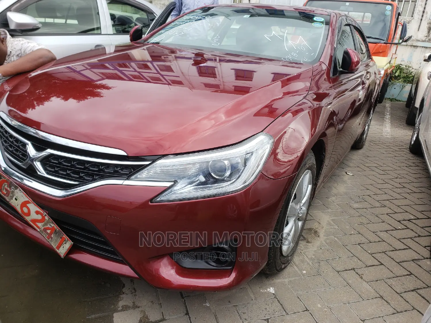 Toyota Mark X 2014 Red