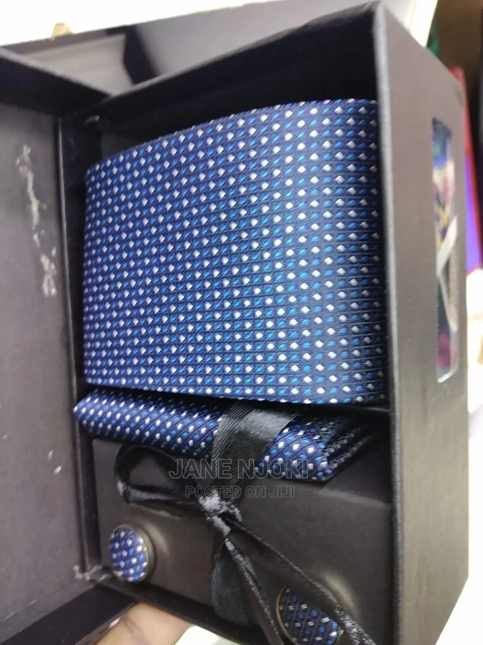 Blue Tie Packed
